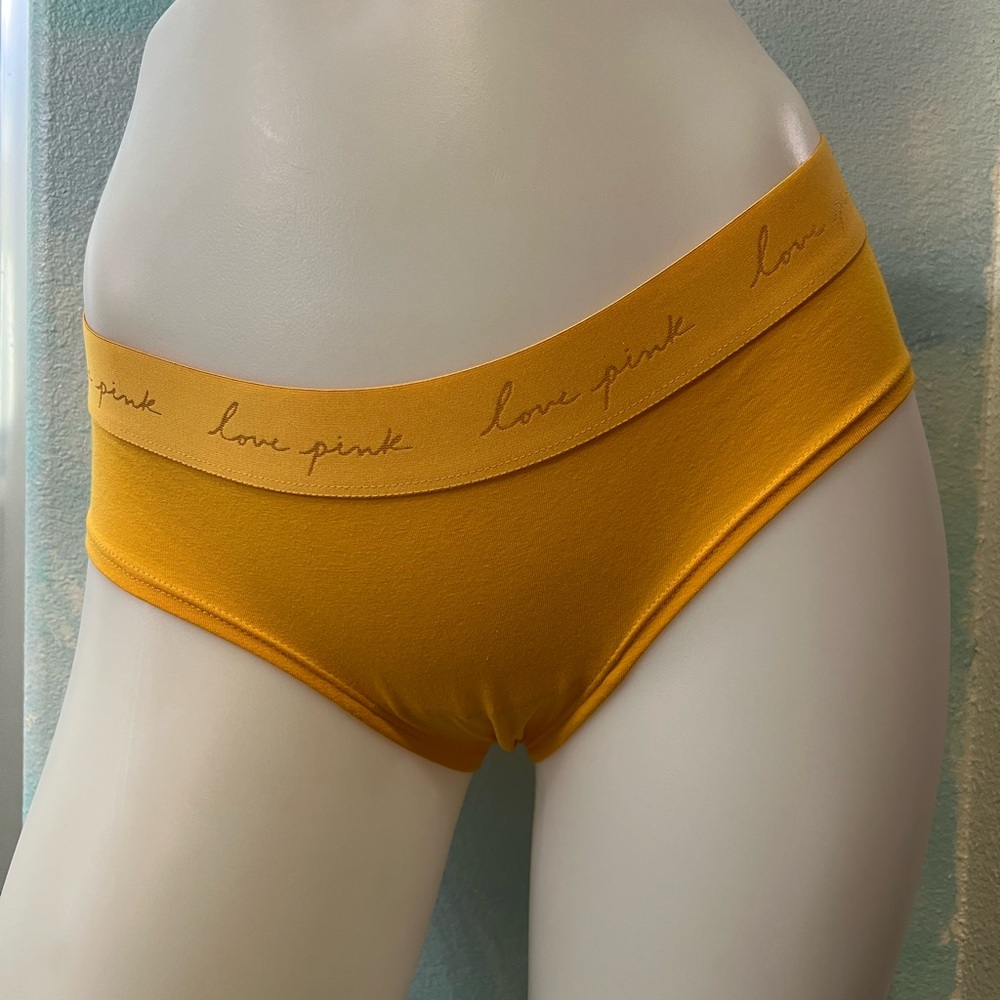 NWT PINK Yellow “In This Together” Hipster Panties